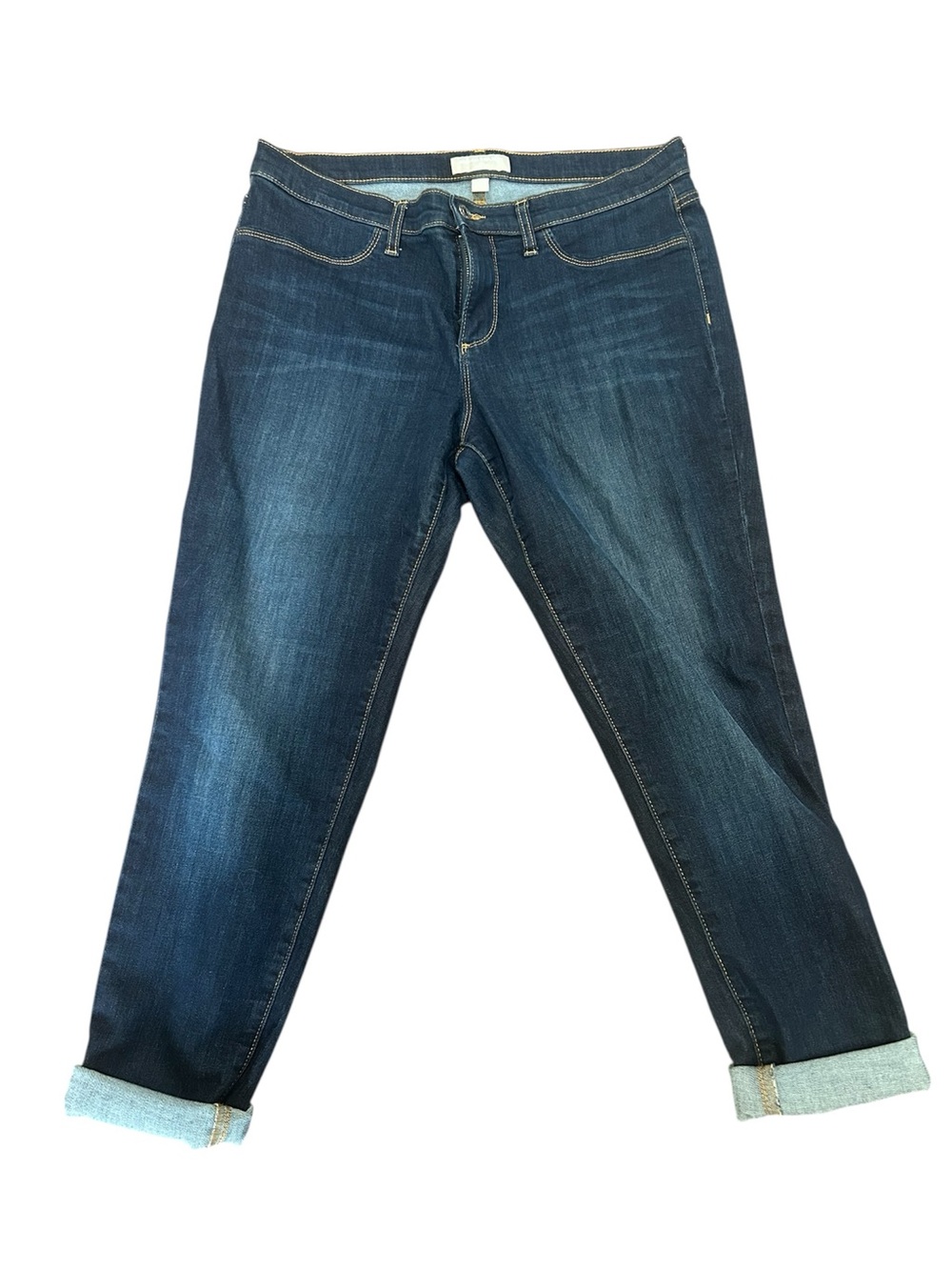 Banana Republic Dark Blue Boyfriend Jeans
